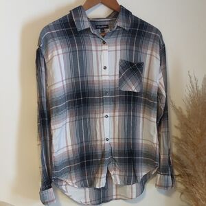 Flag & Anthem Women's Light Button Up Top